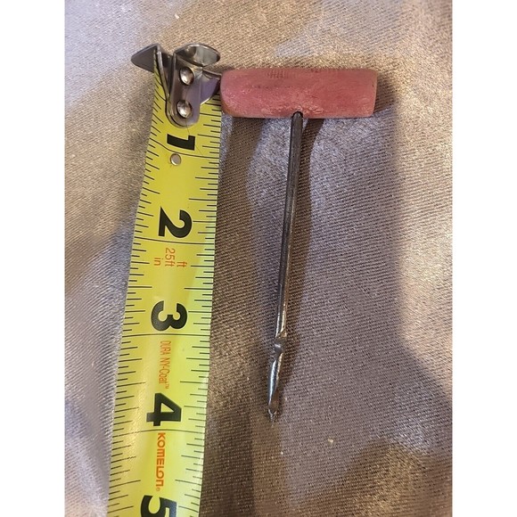 Antique Old Small Pilot Drill Hand Tool Hole Starter Auger Bit - Picture 5 of 5